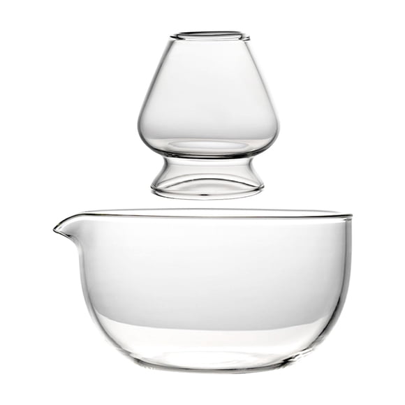 Set Tazón de Matcha Uucntr de Vidrio con Boquilla Estilo D