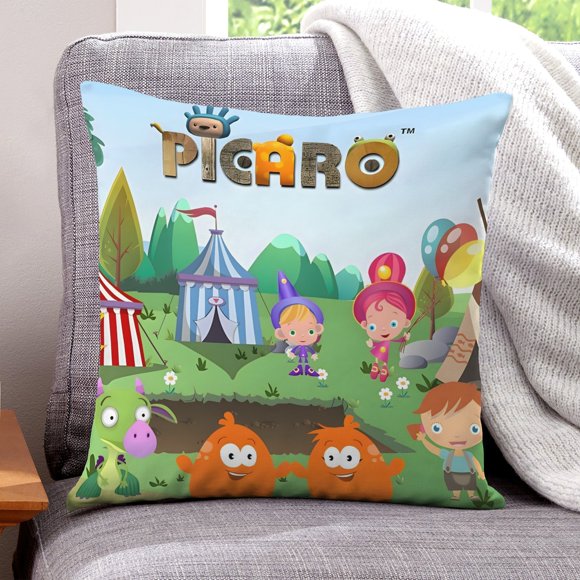 Funda de Almohada de Terciopelo Desmarcar El Show De Pícaro 40x40 cm