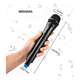 thumbnail image 2 of Microfono Inalambrico 30 Metros De Alcance Karaoke Negro, 2 of 6