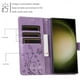thumbnail image 2 of Butterflies Flowers PU Leather Flip Case For Samsung Galaxy S23 S22 Plus Note 20 Ultra Wallet Card Slot Magnetic Stand Phone Bag Cover, 2 of 3
