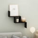 thumbnail image 2 of Escalera flotante para montaje en pared Furinno Rossi Espresso, 2 of 6