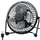 thumbnail image 1 of Ventilador de escritorio Zuvas silencioso, pequeño, USB, rotación de 360°, 2 velocidades, 10 cm, 1 of 7