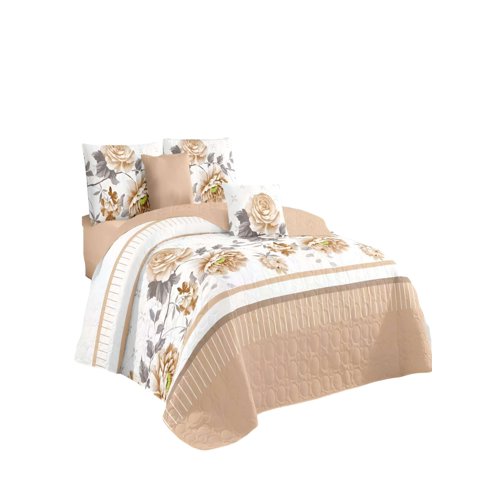 Genérico - Quilt Cubrecama De Verano King Con Diseno 11