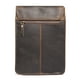 thumbnail image 2 of Bolso Bandolera de cuero natural, café oscuro vintage. Franz Mossi, 2 of 3