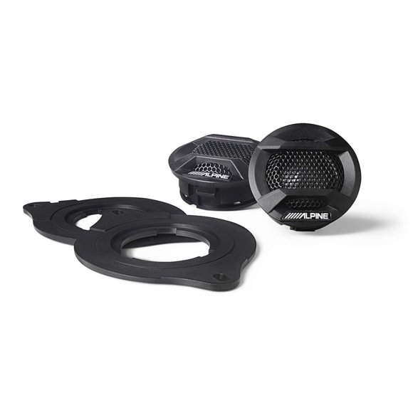Tweeters Alpine SPV-10TW-WRA de 2.5 cm resistentes a la intemperie