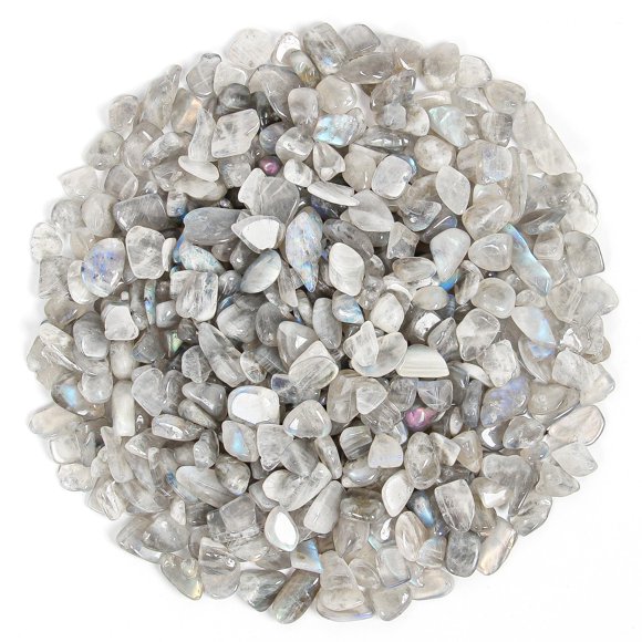 Fragmentos de Piedra Lunar Gris Orientrea 500 g 8‑12 mm