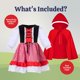 thumbnail image 2 of Disfraz de Caperucita Roja para niña, 2 of 6