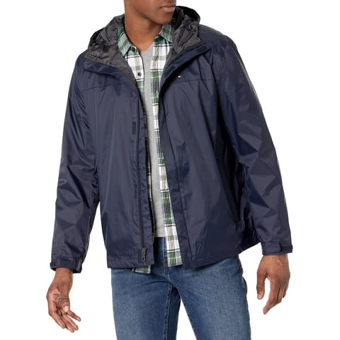 Chaqueta Tommy Hilfiger Impermeable Ligera Para Hombre