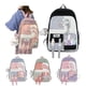 thumbnail image 1 of Mochila Bolso Escolar Kawaii Estilo Coreano Gran Capacidad Impermeable, 1 of 4