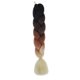 thumbnail image 1 of Xiao Hua Extensiones de cabello trenzado de ganchillo, 3 piezas, 23.6 pulgadas de largo, resistentes al calor, trenzadas de ganchillo, preestiradas, sin nudos, para peinado DIY, B238, 1 of 3