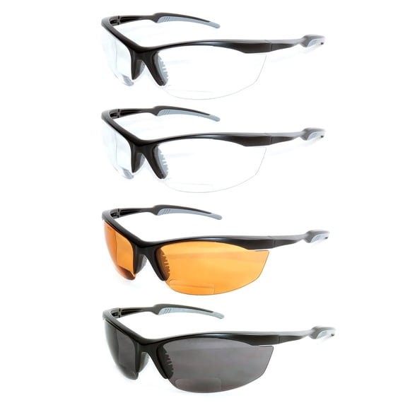 Gafas bifocales de seguridad ARMITAGE AMB-610777 +2.00 para adulto