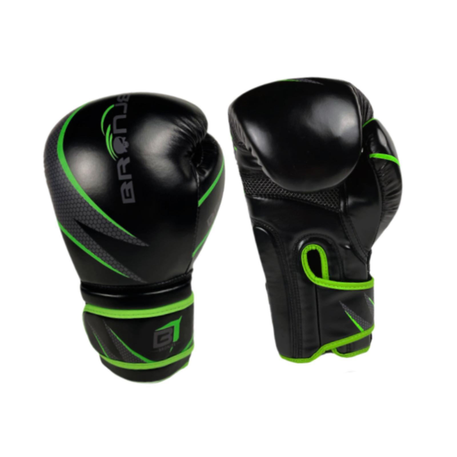 Magideal - Guantes De Boxeo Para Hombres Y Mujeres, Con Soporte Para Muñecas, Cómodos Guantes De Cuero Sintético Para Sparring, Guantes Para Saco De Boxeo, Para 10 Onzas