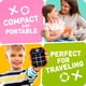 thumbnail image 2 of Juego portátil PlayRoute Electronic Tic-Tac-Toe 3 en 1 para niños mayores de 7 años, 2 of 7