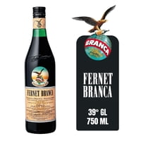 Licor Fernet 39° Botella 750 Ml Branca