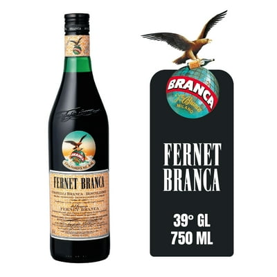 Licor Fernet 39° Botella 750 Ml Branca