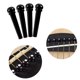 thumbnail image 4 of Pines de puente para guitarra Jinlop 24 uds marfil y negro, 4 of 9