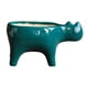 thumbnail image 3 of Florero De Gato Animal, Florero De Porcelana Para Dormitorio, Sala De Estar, Patio, Verde, 3 of 5