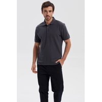 Fashionspark - Polera Hombre Piqué Básica Lisa Marengo