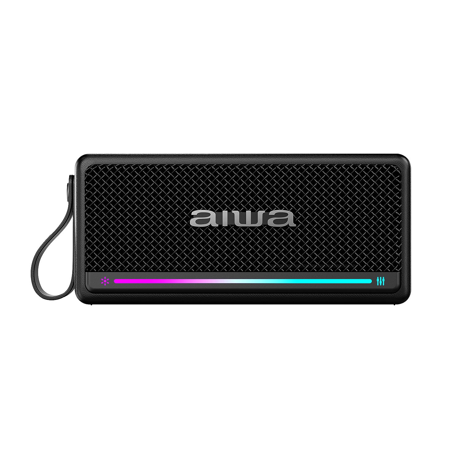 Aiwa - Parlante Bluetooth Portátil Función Tws 20w Radio Fm Awq5 Negro