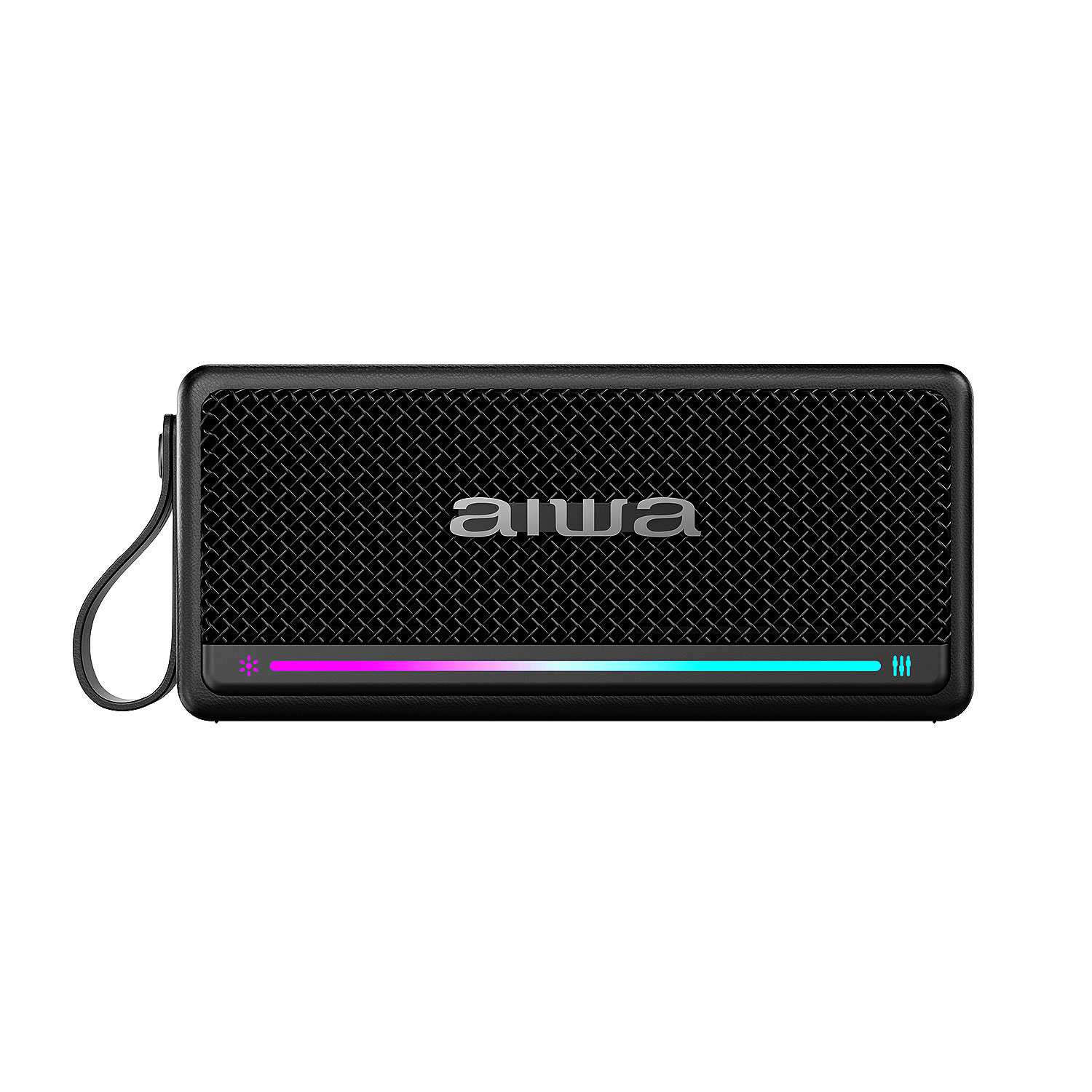 Aiwa - Parlante Bluetooth Portátil Función Tws 20W Radio Fm Awq5 Negro