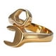 thumbnail image 1 of Anillo Con Forma De Llave Tuerca - Dorado, 1 of 1