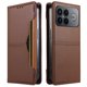thumbnail image 1 of Funda Billetera para [Xiaomi Redmi K90 Promax] Tarjetero Magnético Soporte Marrón, 1 of 6