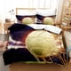 thumbnail image 2 of Football Sports Quilt Duvet Cover Set Bedding Children Comforter Cover3-Piece Bedding Set, 2 of 5