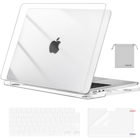 MOSISO Compatible with MacBook Air 15 inch Case M5 2026 M4 M