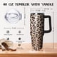 thumbnail image 2 of Vaso Térmico Ceovfoi 1,18 L con Estampado de Leopardo y Asa, 2 of 6