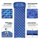 thumbnail image 3 of Colchon Inflable Plegable Para Camping Outdoor azul, 3 of 7