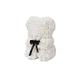 thumbnail image 1 of Oso de Flores Artificiales, Osito de Rosas Blanco, 1 of 3