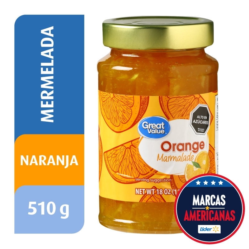 Mermelada De Naranja 510 g Great Value