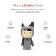 thumbnail image 4 of Figurita de juguete Tonies Gris/Light Creative‑Tonie, 4 of 6