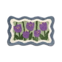 Bothyi - Alfombra De Baño Linda Para El Piso Del Baño Bañera Y Ducha Comedor Balcón Estilo P