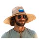 thumbnail image 1 of Sombrero Qwave Plegable de Paja Tipo Salvavidas – Azul Océano, 1 of 9
