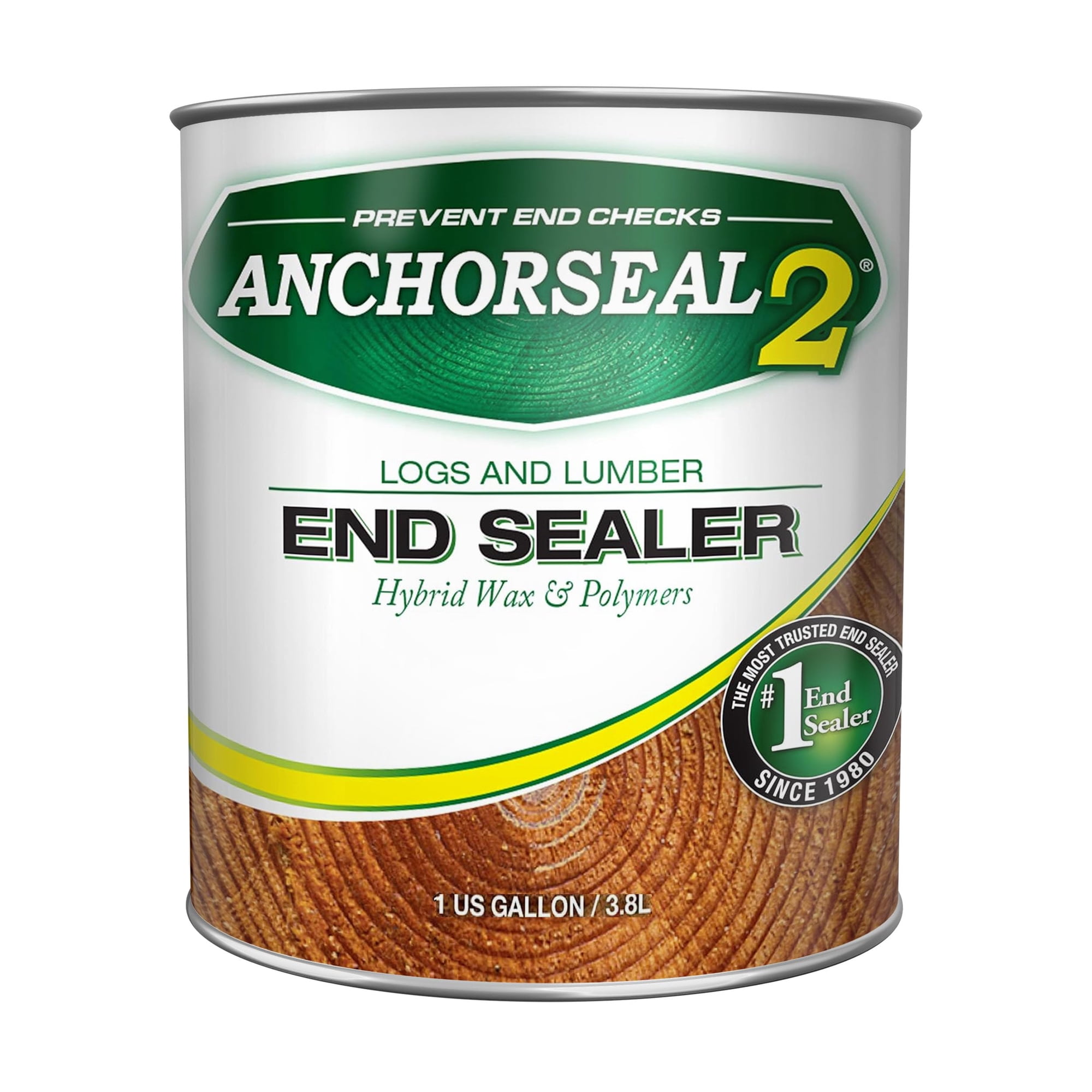 Sellador De Madera Anchorseal 2: Sellador De Granos Extremos Para Troncos Y Madera