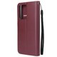 thumbnail image 4 of Funda Cartera para Samsung Galaxy S20 Ultra con Tarjetero, Soporte y Cordón - Protección Rojo, 4 of 5