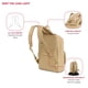 thumbnail image 3 of Mochila para portátil SwissGear Serenity Luxe para mujer, color topo, 16 pulgadas, 3 of 7