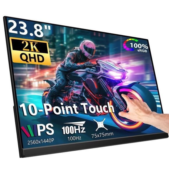 Monitor Táctil De 23 8 2k Qhd 100 Hz Ips Srgb