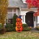 thumbnail image 3 of 1pc, Festive Halloween Pumpkin Sign - Three-Layer Plastic Plaque for Home, Restaurant, Bar, Cafe, Garage, Yard Decor - Adds a Spooky Touch to Any Space, 3 of 4