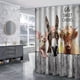 thumbnail image 2 of 1pc Farmhouse Animal Pattern Shower Curtain, Waterproof Shower Curtain With 12 Hooks, Non-Slip Bathroom Rug, Toilet U-Shape Mat, Toilet Lid Cover Pad, Bathroom Decor, 2 of 4