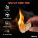 thumbnail image 2 of Encendedor de fuego Wufoty 1.36 kg para fogatas, asador, fogatero y chimenea, 2 of 7
