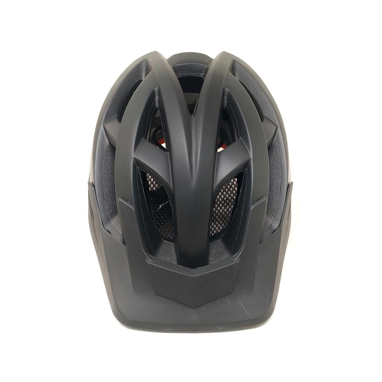 Casco Radical Mountain Mtb Enduro Negro Rojo L 58-59cm