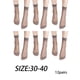 thumbnail image 4 of 12 pares de calcetines tobilleros transparentes para mujer, color piel, ultrafinos, frescos y de seda transparente., 4 of 5