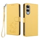 thumbnail image 1 of Funda de Gato tipo Libro para Samsung Galaxy S25 Edge, Amarillo, 1 of 6