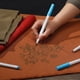thumbnail image 5 of Marcadores de tela Mr. Pen, 5 unidades, azules, borrables y solubles en agua, 5 of 9