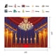 thumbnail image 2 of Fondo VIDMOT 2,13 m x 1,52 m Castillo de Princesa, 2 of 6