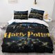 thumbnail image 2 of Harry Potter Duvet Cover Set 1pcs Magic School Bed Set with Pillowcases for Adults and Teens, 2 of 3