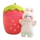 thumbnail image 2 of Lindo Flip Fresa A Animal Peluches Hogar Decorativo Para Niños Niñas Niños 30cm Conejo, 2 of 3