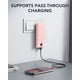 thumbnail image 3 of Cargador portátil VRURC de 10000 mAh con cables integrados, color rosa, 3 of 8